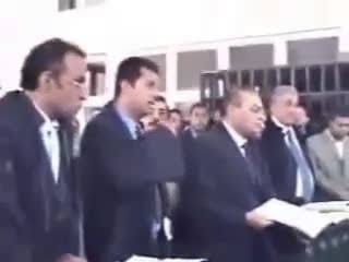 محامون يتحدثون خلال إحدى فعاليات القضية